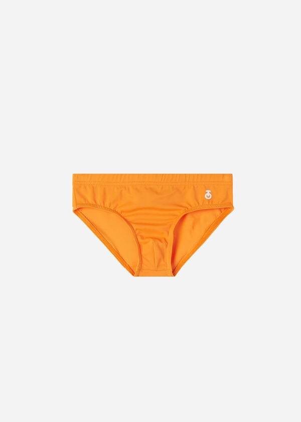 otroške kopalke calzedonia rio oranžne