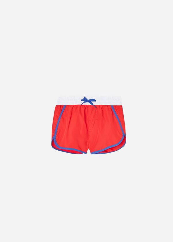 rdeče otroške eko kopalke calzedonia venice
