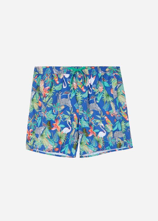 moške kopalke calzedonia formentera zelenemodre