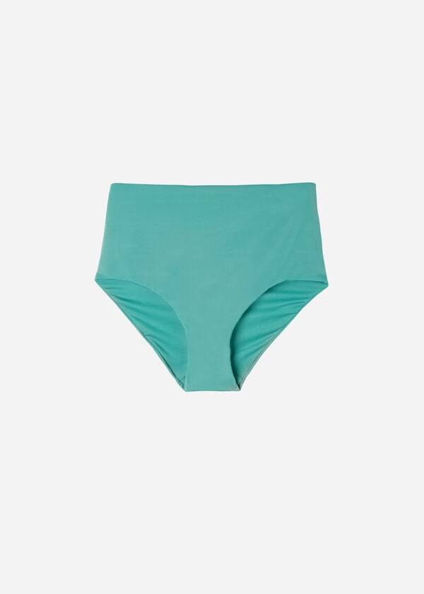 turkizni bikini spodnji del calzedonia high shaper waist indonesia eco za ženske