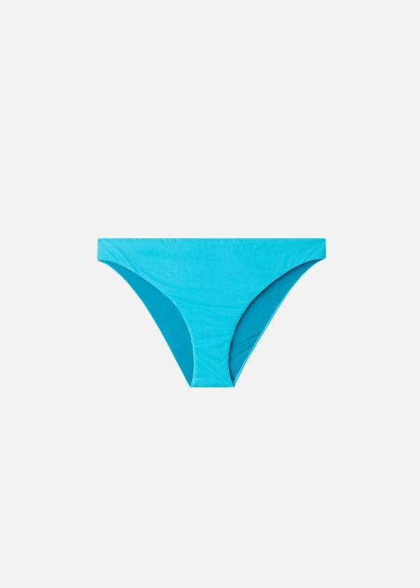 calzedonia indonesia eco nizek spodnji del bikinija za ženske turkizna