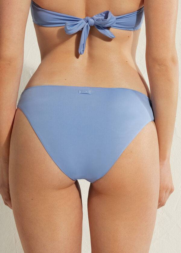 calzedonia indonesia eco rise ženske modre kopalke