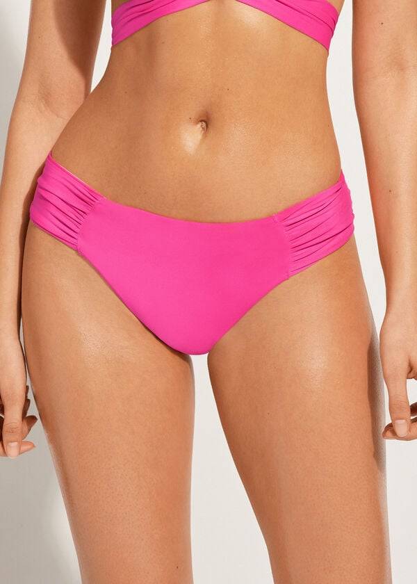 Ženske kopalke pink calzedonia indonesia eco rosa