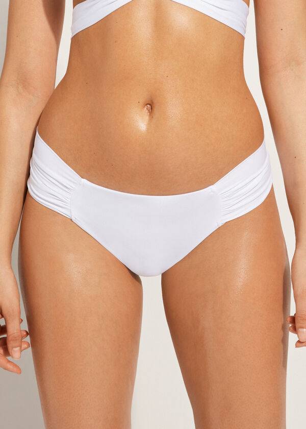 Ženske kopalke calzedonia indonesia eco rosa bele