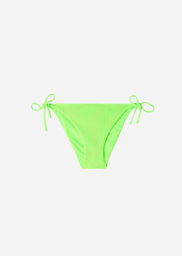 zeleni ženski bikini spodnji del calzedonia string new york