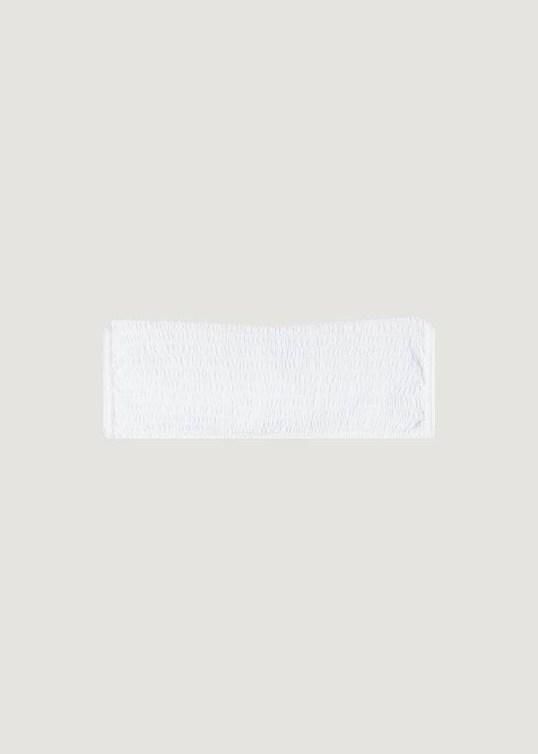 Ženske majice bikinija calzedonia bandeau lanzarote bele