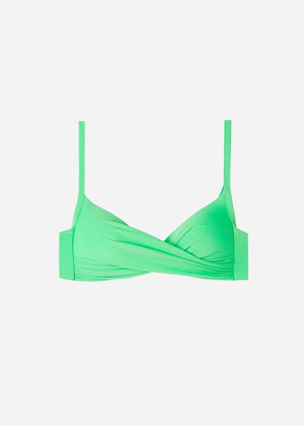 Ženske kopalke mint calzedonia padded triangle indonesia eco cobey