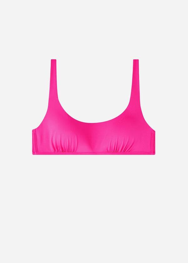 rožnate ženske majice brez rokavov calzedonia indonesia eco rosa