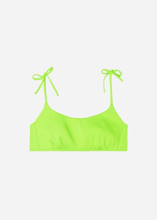 zeleni zgornji del bikinija calzedonia tank style new york za ženske