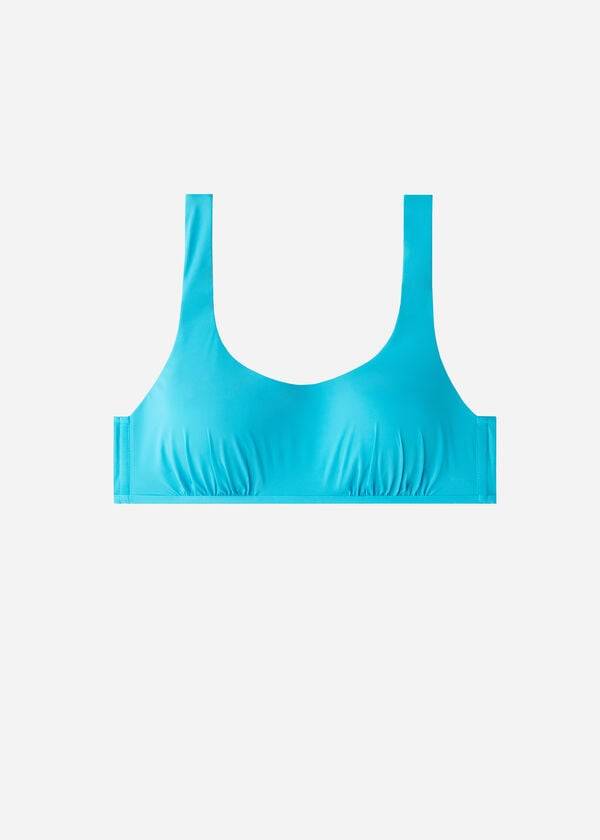 turkizno zelen zgornji del bikinijev calzedonia tank-style indonesia za ženske
