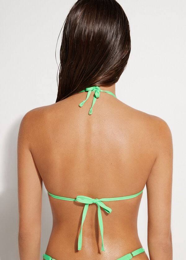 Ženske majice bikinija mint calzedonia triangle string indonesia eco rosa